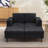 Upholstered Chaise Lounge Sofa Bed-1595437846