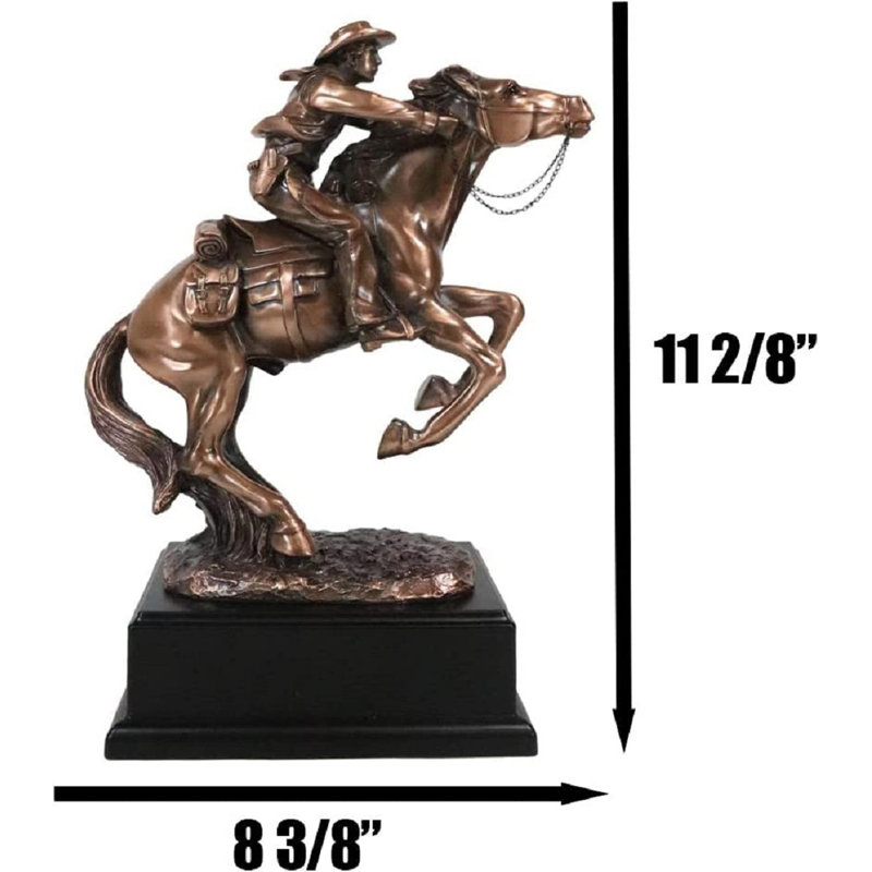 Statue en résine bronzée Jhenae