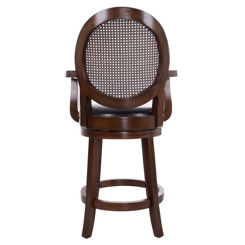 Swivel Upholstered Counter Stool