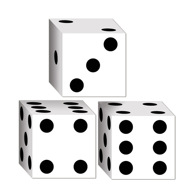 Boîtes de dés de 3 pi x 3 pi - paquet de 12