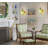 1-light 13"H Green Glass Wall Lantern