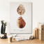 Toile épique Graffiti «Sienna Shell Collector 1» par Annie Warren, 18 po x 26 po-1189092744