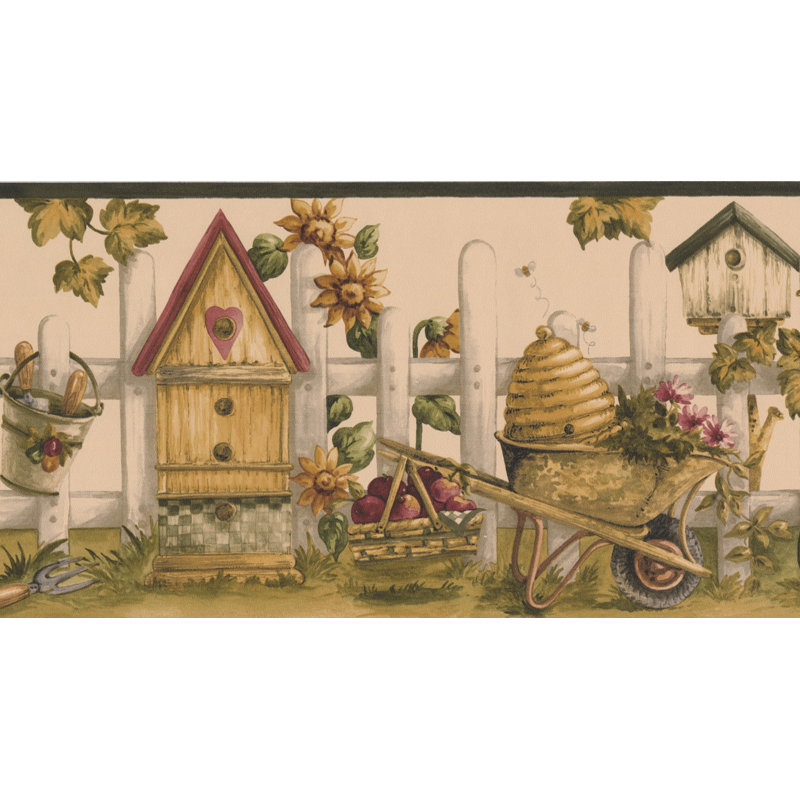 Bordure de papier peint abstraite Gillison