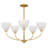 Whitecap 5-Light Brushed Gold Chandelier