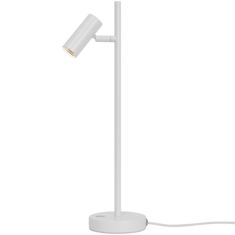 Omari Metal Desk Lamp, White