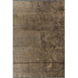 Rapture Geometric Flatweave/Machine Woven Acrylic/Cotton/Rayon Mink Brown Area Rug
