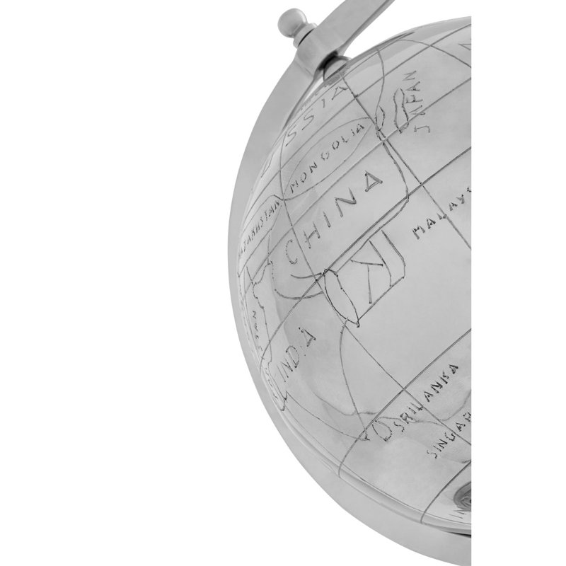 Colvin Metal Tabletop Globe, 59cm H x 42cm W x 42cm D