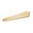 Hudson Gold 1 Light Linear Chandelier