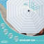 Parasol de plage 8 po Crayford