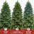Prelit Artificial Christmas Tree