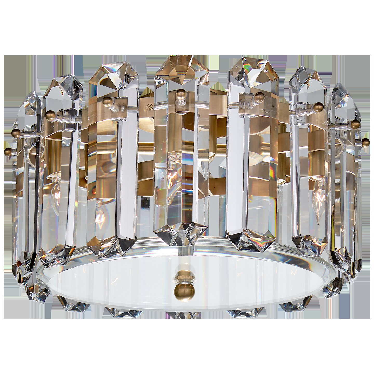 Visual Comfort Bonnington 4 Light Flush Mount by AERIN Perigold