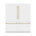 Blanc mat / or poli