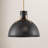 Clendon 1-Light Dimmable Metal Dome Pendant-74008653-38031698-74008649