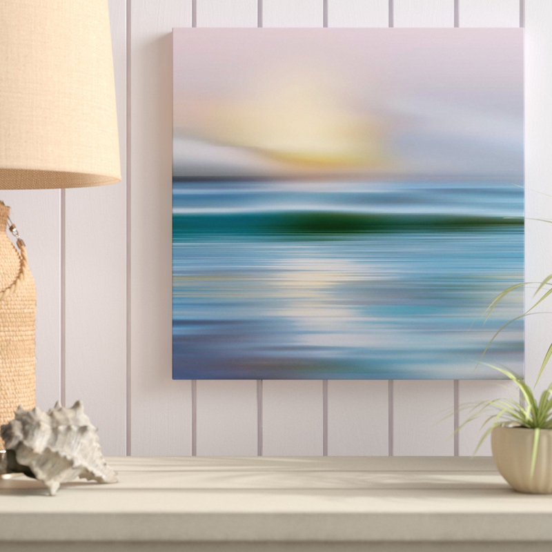 Foster «Early Morning Zuma Beach», reproduction de peinture acrylique sur toile tendue, H 36 po x l 36 po x P 1,5 po