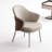 Gray Solid back side Chair(Set of 2)
