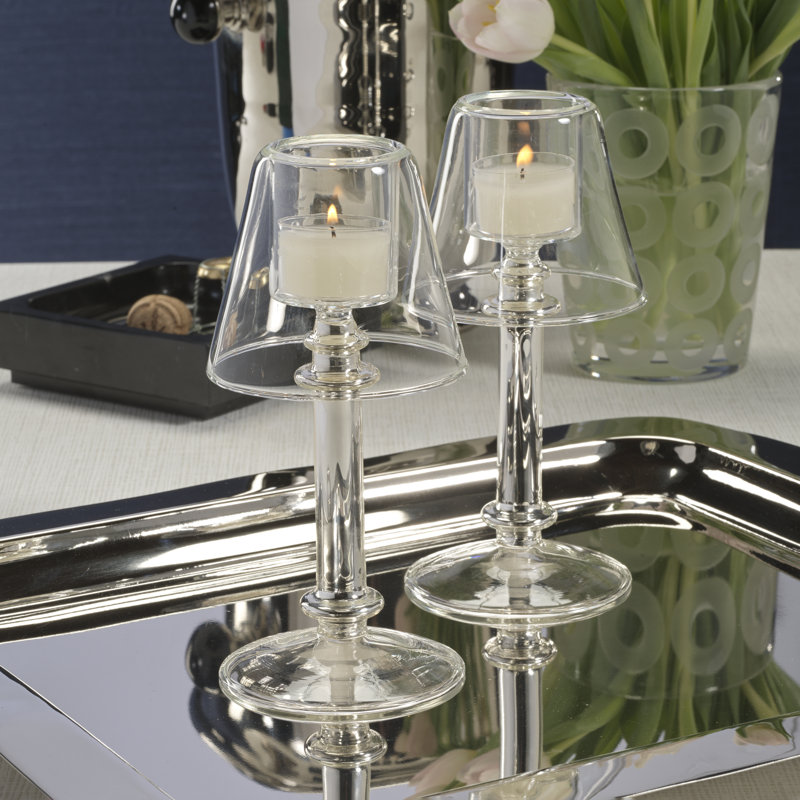 Porte-bougie Isola, Chrome chrome