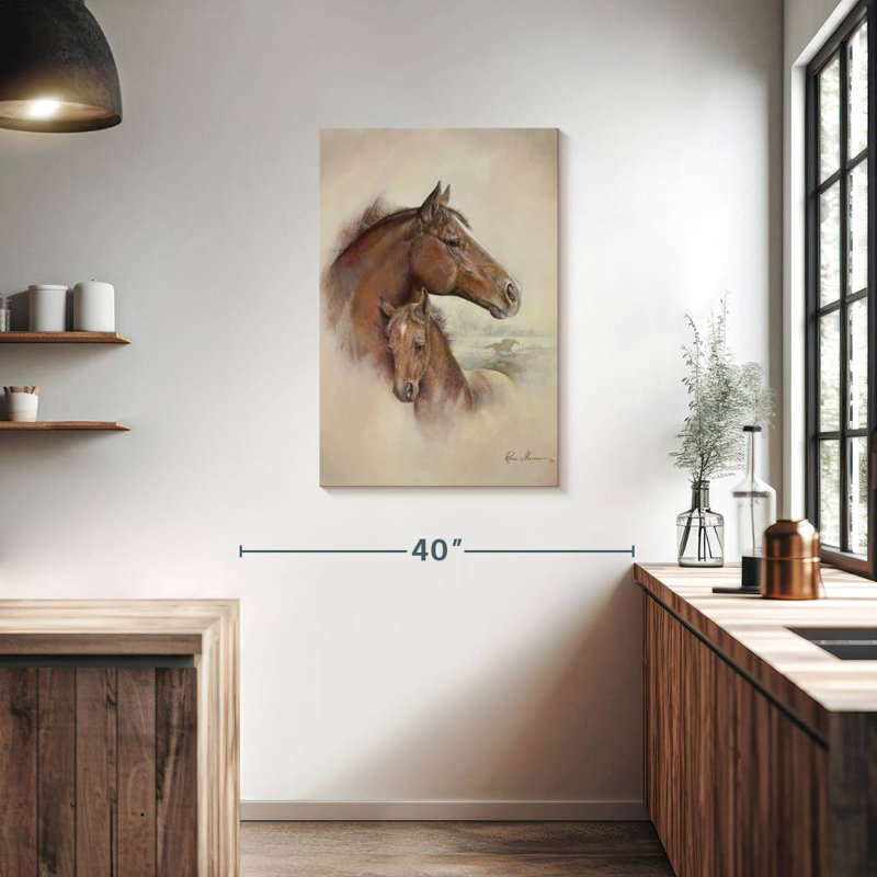 Brampt Race Horse III, H 36 po x l 24 po