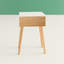 Theo 40cm W Solid + Manufactured Wood Bedside Table