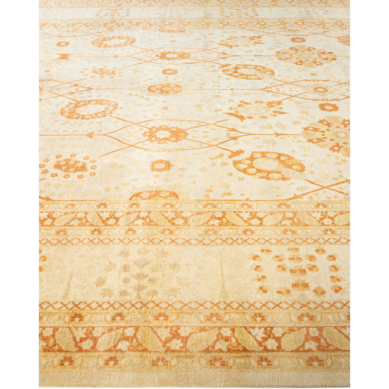 Classic One-of-a-Kind 9' 3" X 12' 9" Hand Knotted Area Rug