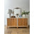 Rubberwood Accent Cabinet with 2-Door-1294174029
