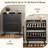 16 Pair Shoe Storage Cabinet with 2 Flip Drawers