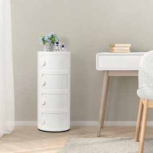 Wayfair Basics Stackable Storage Drawers, White