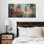 Décoration murale sur toile GUTTATY, images de printemps de Jésus, affiche de peinture florale de Jésus, affiche de confession chrétienne, impression de paysage de fleurs naturelles pour le salon et la chambre à coucher 20 po x 40 po