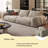 Simple and modern grey sofa-72572958