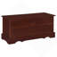 Commode rectangulaire en cèdre brun chaud