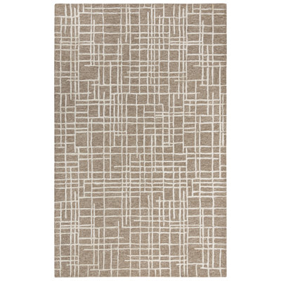 Wool Geometric Indoor Rug
