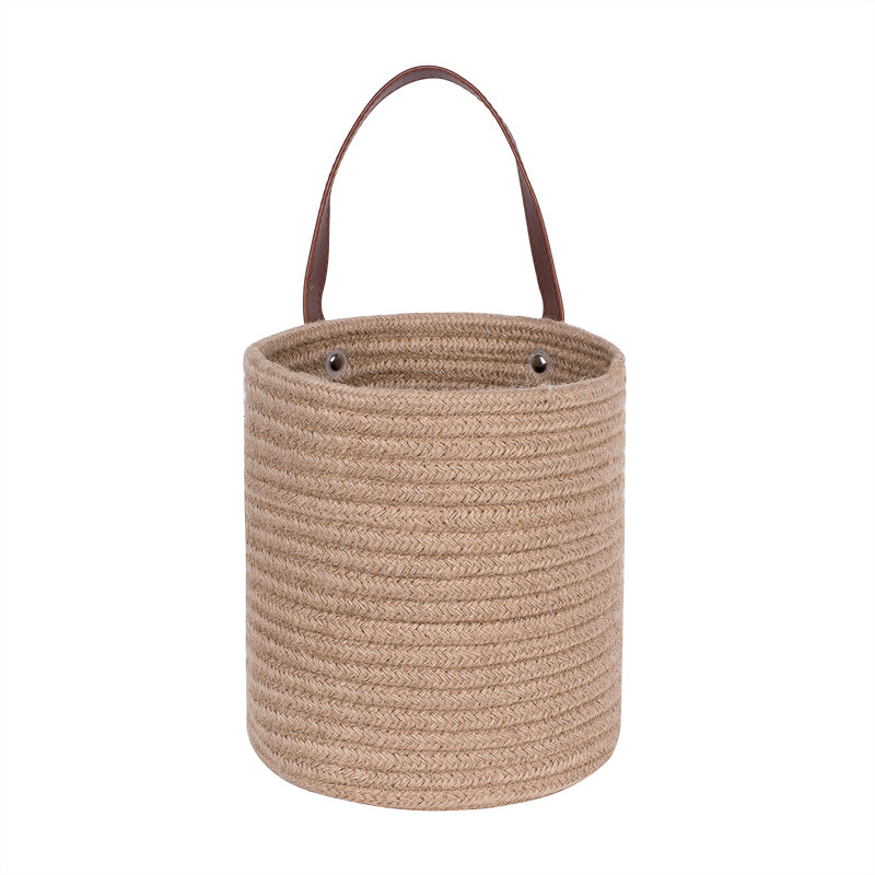 Panier à linge en tissu avec poignées, Kaki