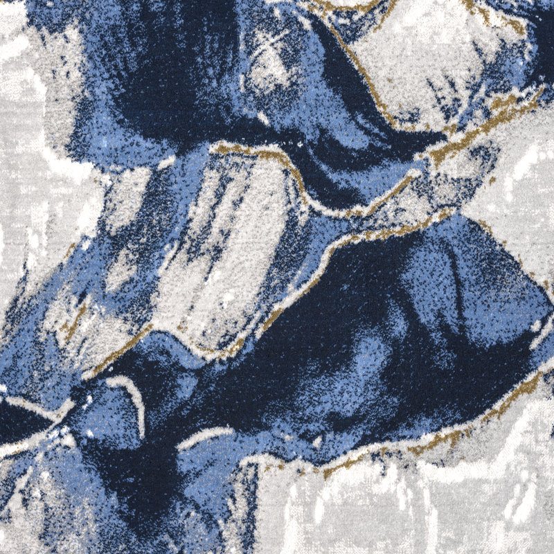 Emett Abstract Indoor Rug, Rectangle 7'9" x 10'2"