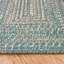 Tapis abstrait en laine / polypropylène tissé à la machine Brownett-333715667