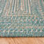Tapis abstrait en laine / polypropylène tissé à la machine Brownett-333715677