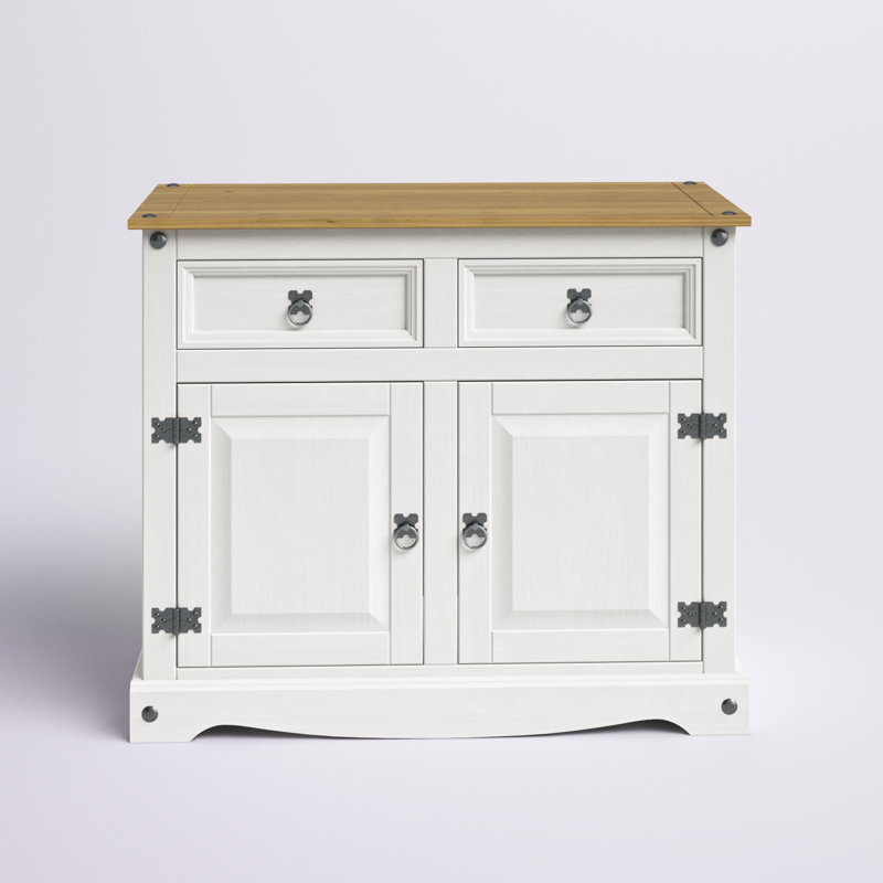 Sideboard, White/Brown
