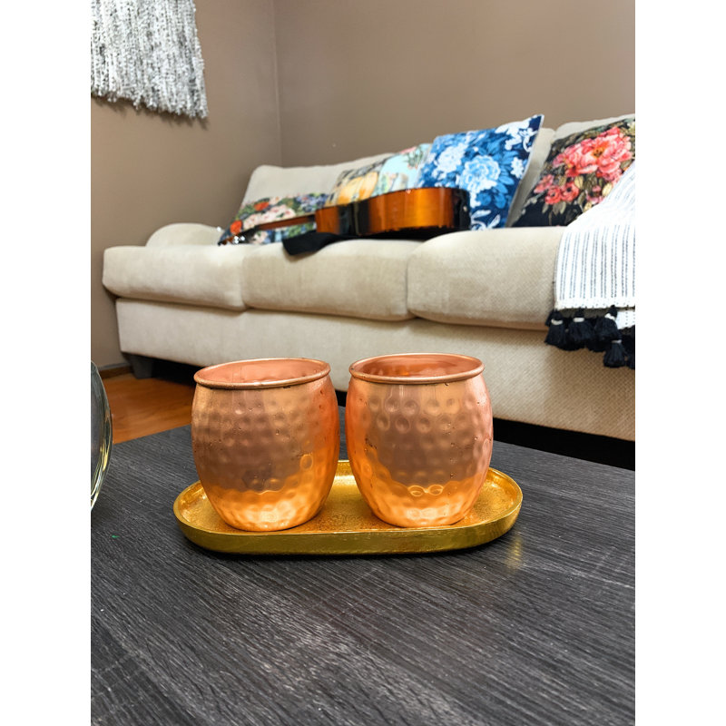 Styron 16oz. Copper Moscow Mule Mug Set