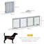 Martinez Wood Free Standing Pet Gate-920069884