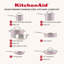 Kitchenaid Color-Finished Stainless Steel 3-Ply Base Cookware Set, 11-Piece, Agave-1126037820