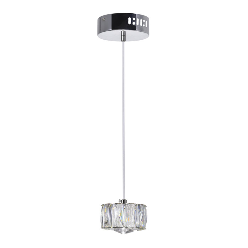 Luminaire suspendu cylindrique à 1 lumière DEL Staub