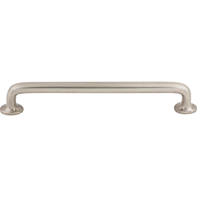 Aspen II Rounded Appliance pull, Brushed Satin Nickel, 9" Center to Center
