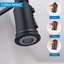 Robinet de cuisine tactile avec douchette extractible-121210023