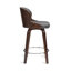 Tabouret de comptoir pivotant 26 po Bresha-94298559