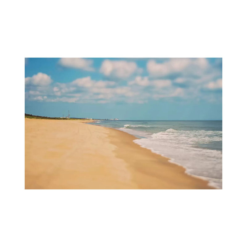 Virginia Beach by Myan Soffia - Wrapped Canvas Print, 20.32 cm H x 30.48 cm W