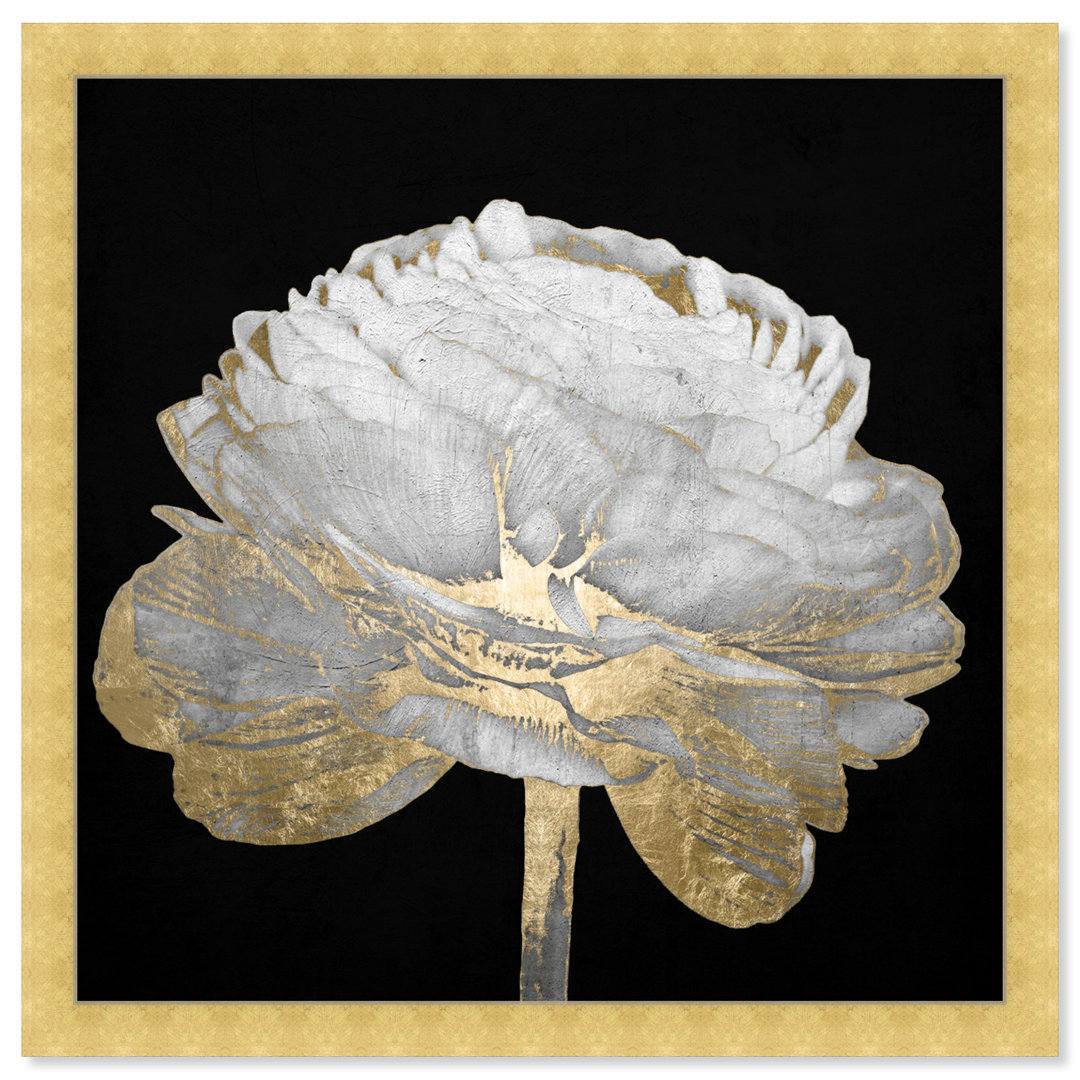 Gold And Light Floral " Gold And Light Floral II " by Oliver Gal Painting Print Oliver Gal Prints