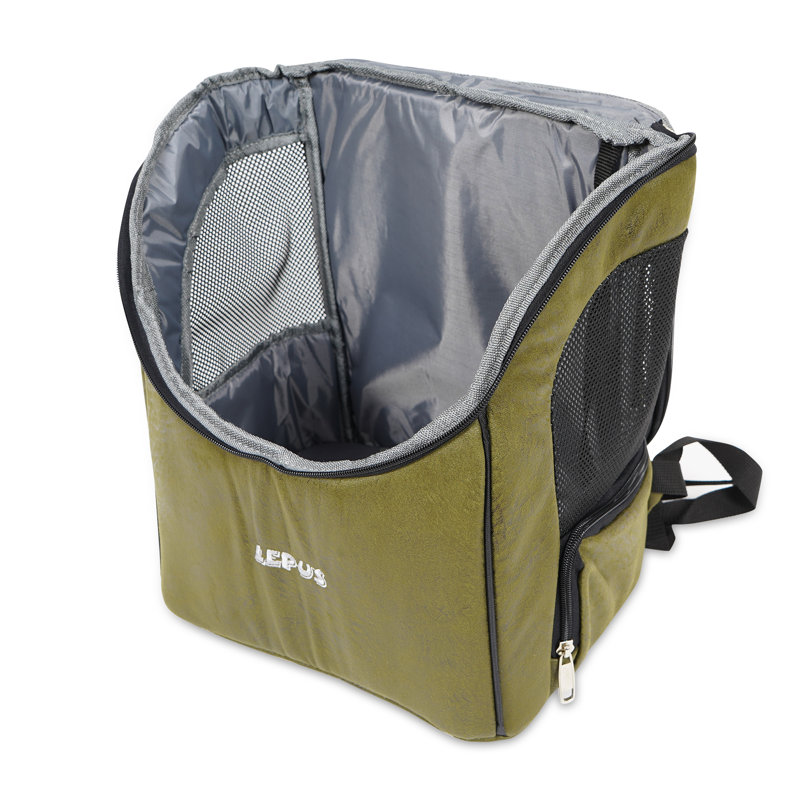 Sac à dos pour chien et chat approuvé par les compagnies aériennes, Vert