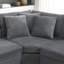 Canapé modulaire convertible en forme de L 106 po-1703261496