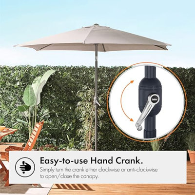 Bylo 270cm Tilt Market Parasol