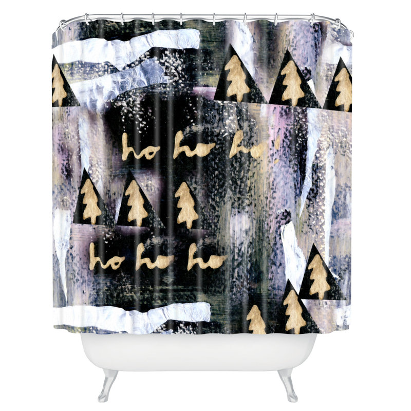 Cayenablanca Modern Shower Curtain