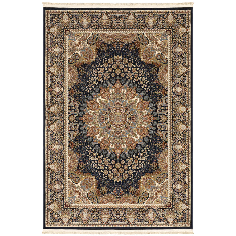 Oriental Indoor Rug, Rectangle 3'10" x 5'5"