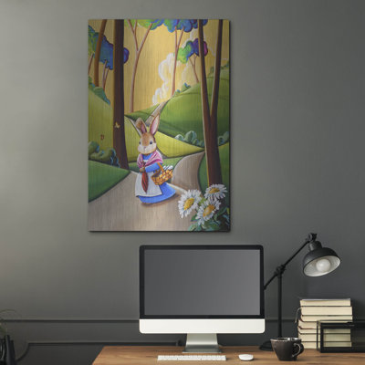 Harper Harper «Peter Rabbit 2» par Cindy Thornton, art mural en métal